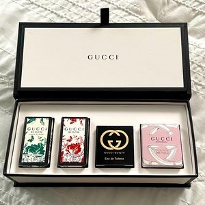 Gucci 4pc mini fragrance set